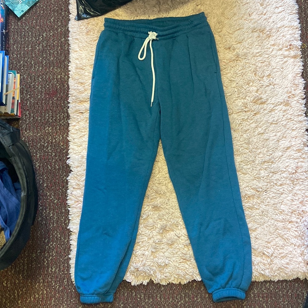 Forever 21 deep blue sweatpants